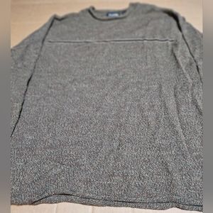 Plugg Mens Sweater Multicolor W/Stripe Wool Blend Size‎ XL Tight Knit